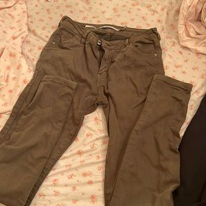 army green jeans